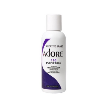 Adore Shining Semi-Permanent Hair Color – 116 Purple Rage - 4 oz